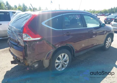 2014 Honda Cr-V Ex-L из США, поврежденный, VIN 5J6RM4H7XEL021345